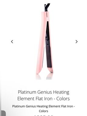 ROYALE Platinum Genius Flat Iron - LIMITED EDITION ROSE GOLD - NWT